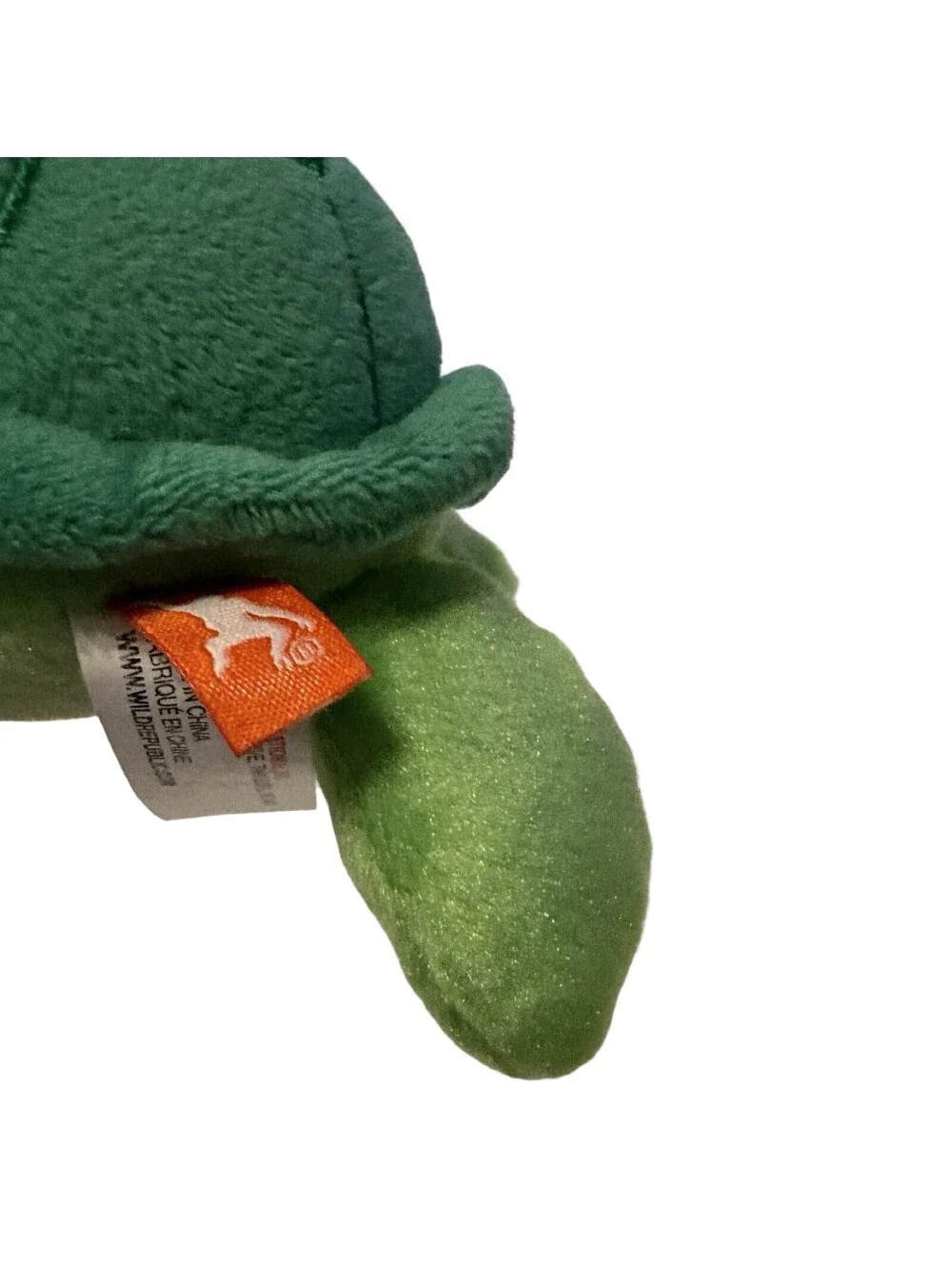 Wild Republic Huggers Sea Turtle Slap Wrist Bracelet Green Sea Turtle Plush B3